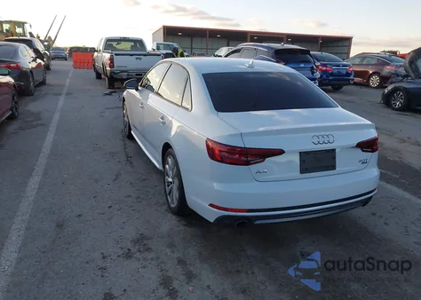 2018 Audi A4 2.0T Tech Ultra Premium/2.0T Ultra Premium из США, поврежденный, VIN WAUKMAF45JA090591